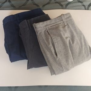 J.Crew dress pants size 32 bundle of 3